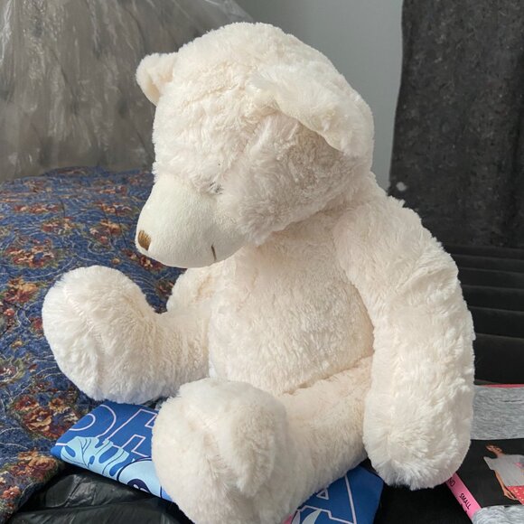 Plush Bear, Teddy Bear,  Stuffed  Animal Bear, Apple Sauce - Picture 3 of 5